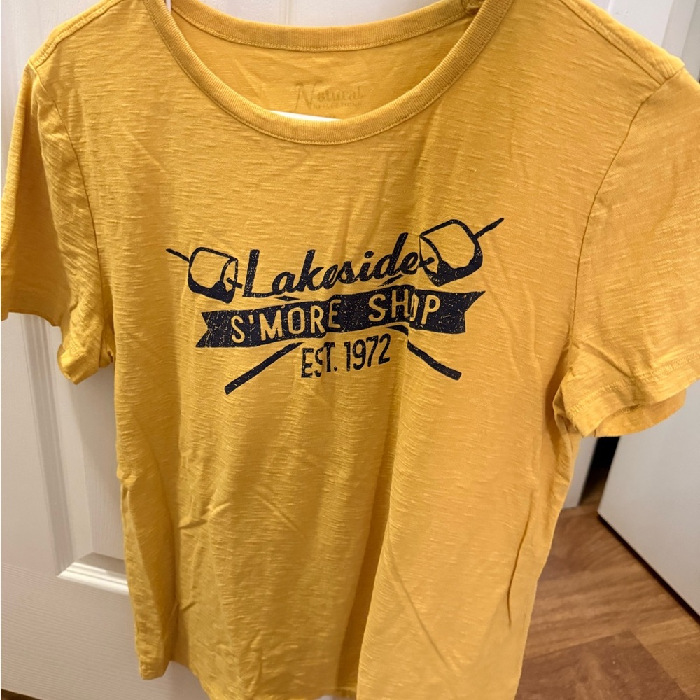 Natural Reflections Yellow Short Sleeve Tee